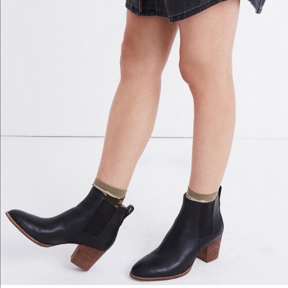 Madewell Regan Boots in Black
